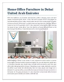 Home Office Furniture in Dubai United Arab Emirates