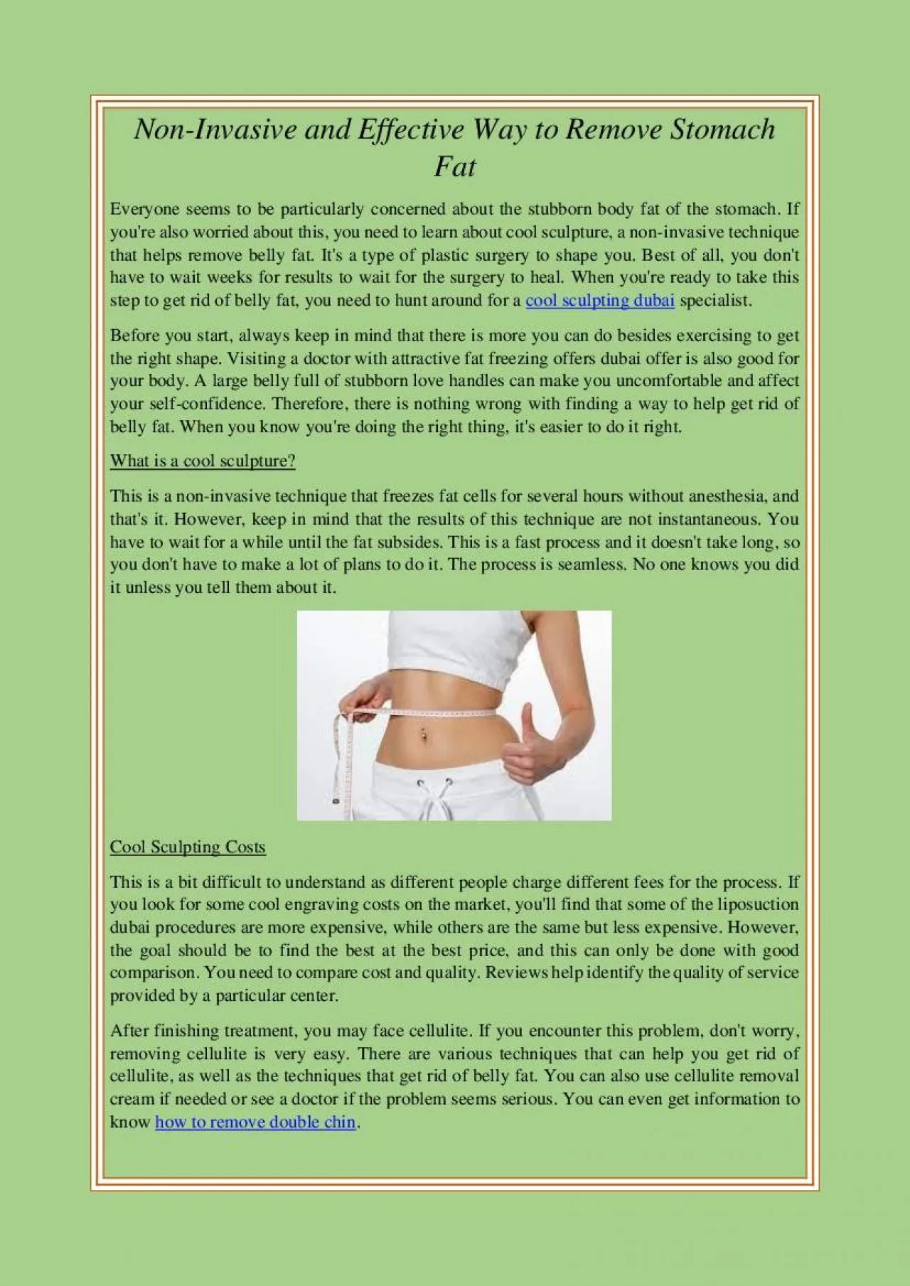 PDF-Non-Invasive and Effective Way to Remove Stomach Fat