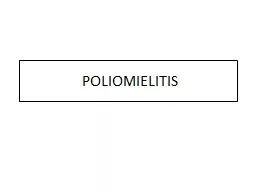 POLIOMIELITIS TIU Setelah