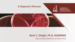Tanis C. Dingle, Ph.D, D(ABMM)