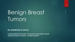 Benign Breast Tumors 12/7/2021