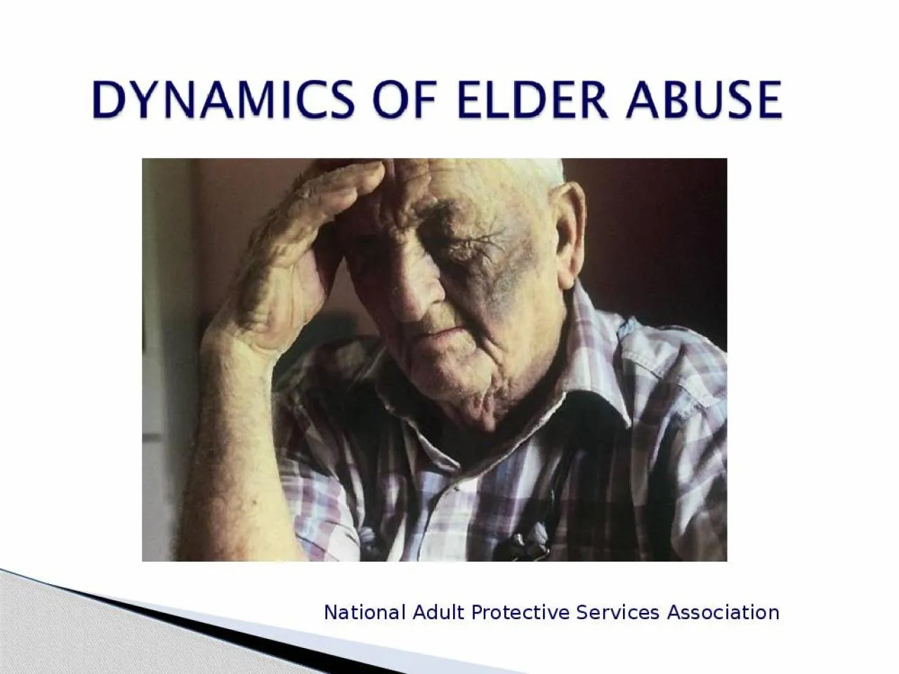 PPT-National Adult Protective Services Association