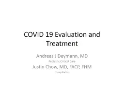 Coronavirus  Disease  2019 (COVID-19): Management