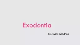 Exodontia By  –  swati