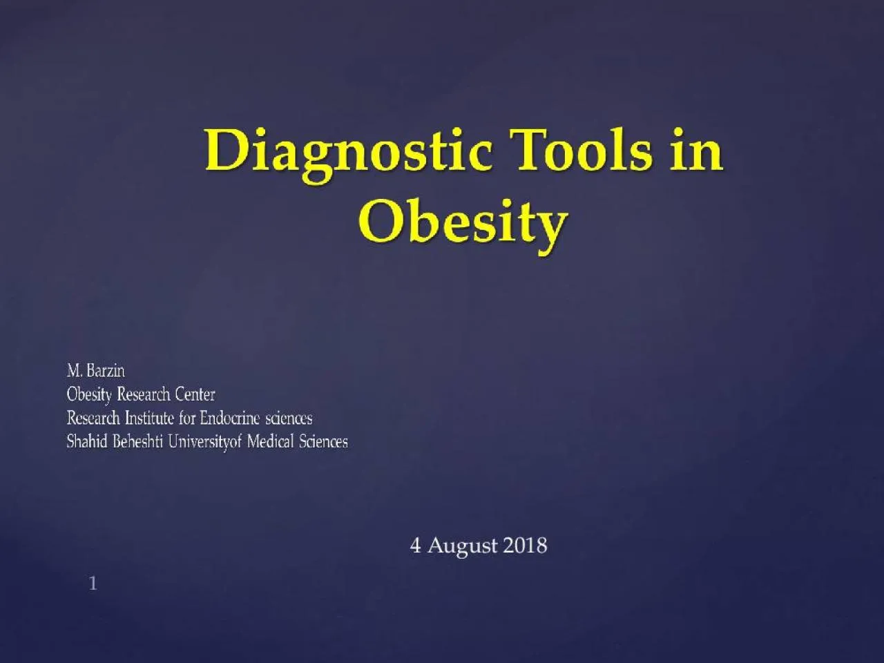 PPT-1 4 August 2018 BMI Waist