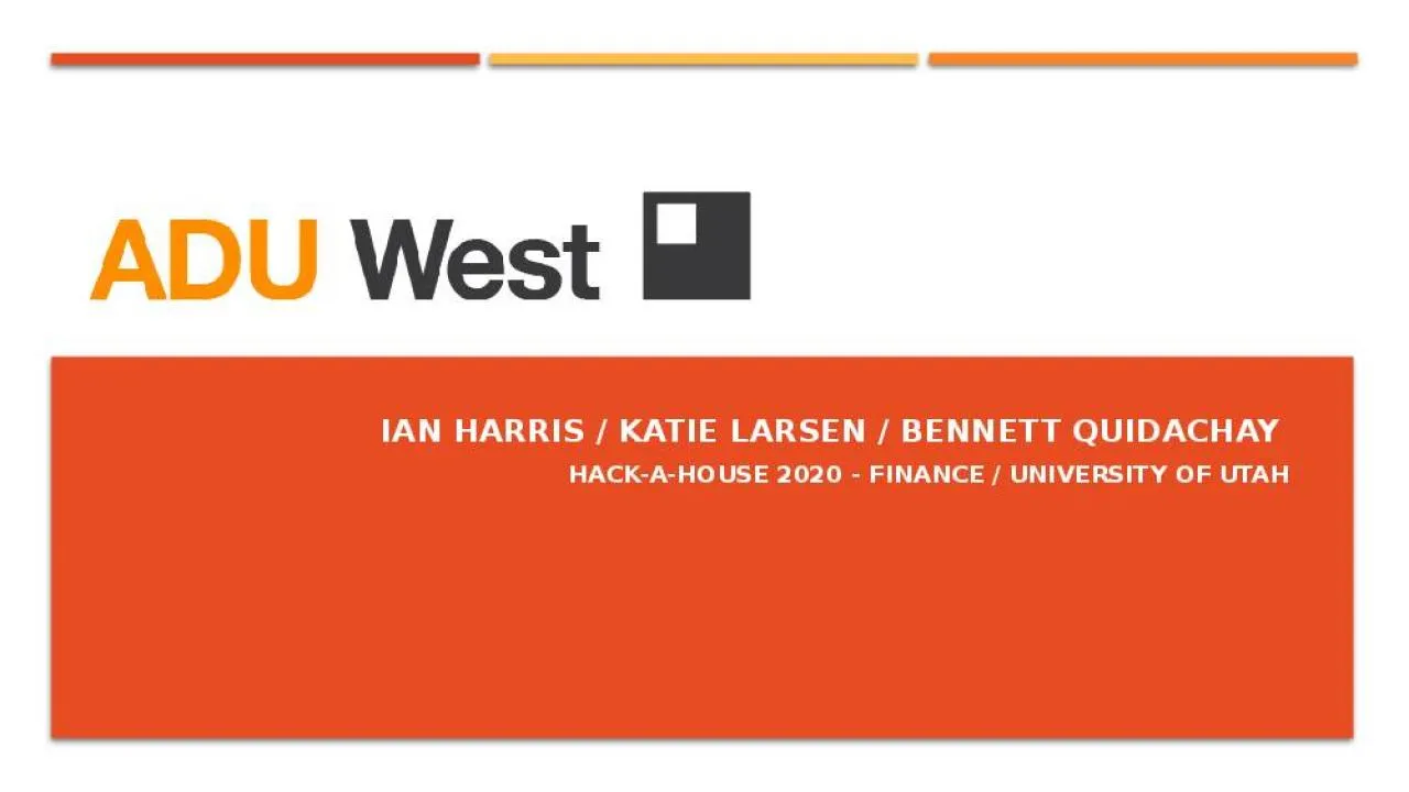 PPT-Ian Harris / Katie Larsen / Bennett