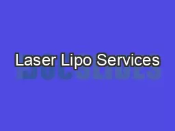 Laser Lipo Services