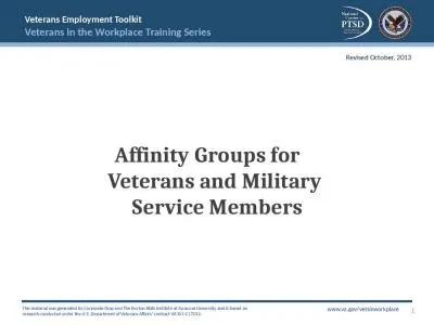 Affinity Groups for     Veterans and Military  Service Members