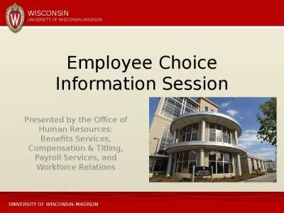 Employee Choice Information Session