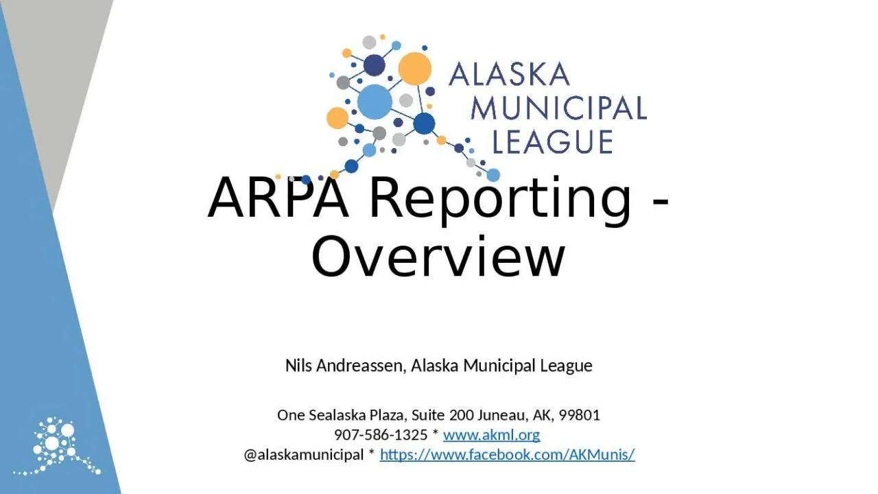 PPT-ARPA Reporting - Overview