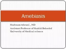 Shabnam   tehrani  , MD Assistant Professor of
