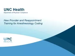 UNC Health Department of