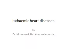 Ischaemic  heart diseases