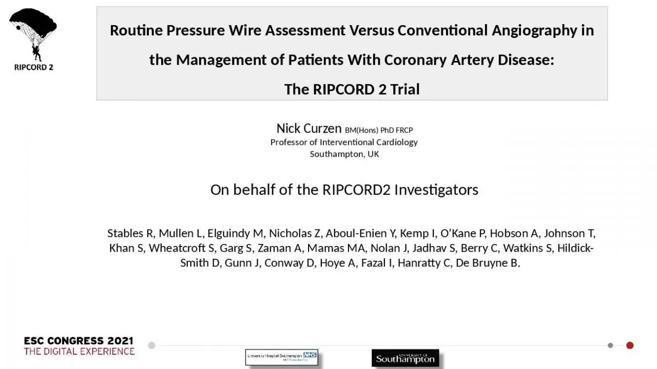 PPT-Routine Pressure Wire Assessment Versus Conventional Angiography in the Management of