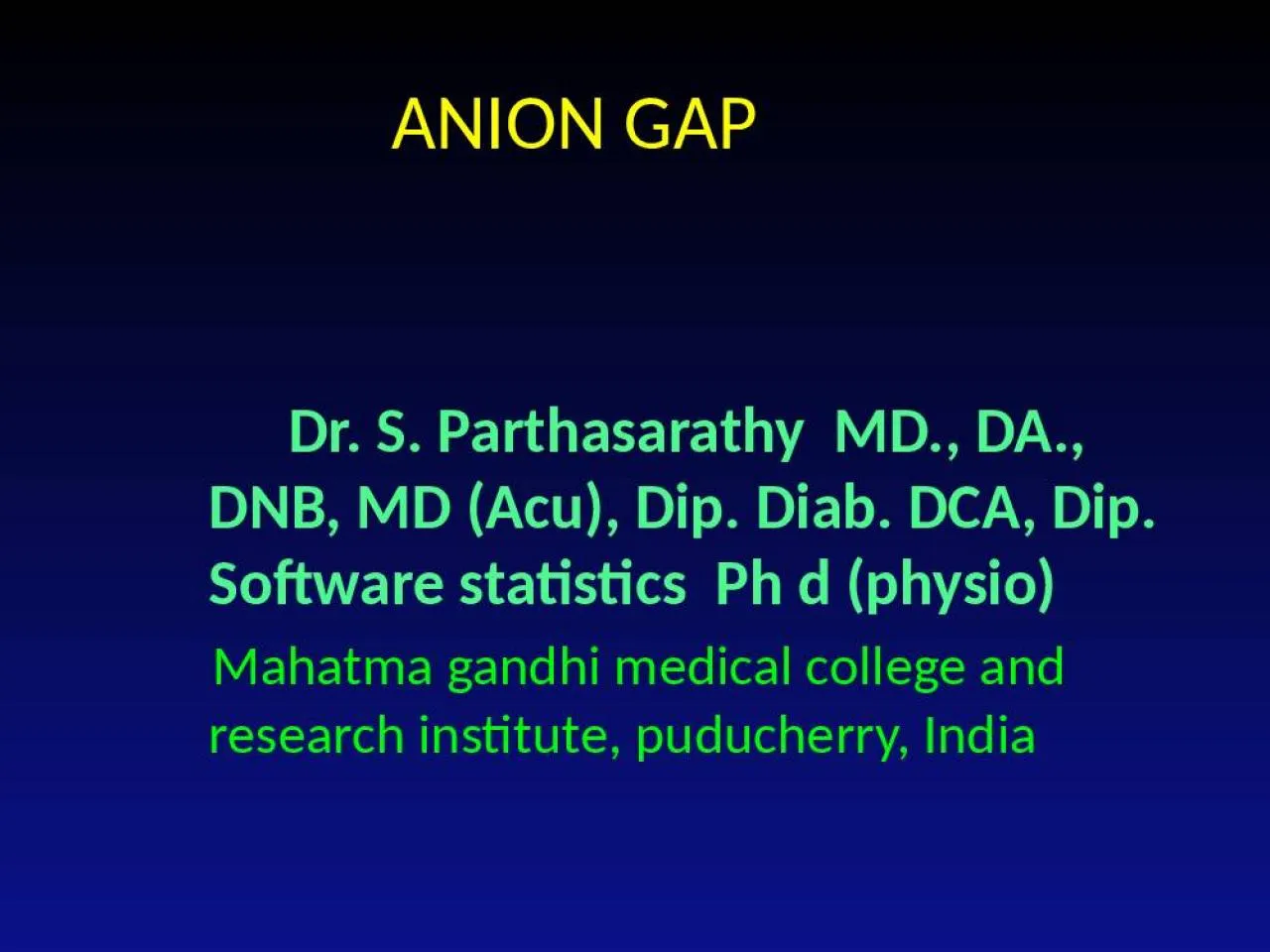 PPT-ANION GAP