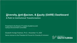 D iversity,  A nti- R acism, &