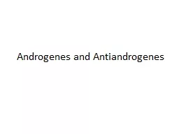 Androgenes  and  Antiandrogenes