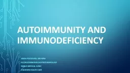 Autoimmunity And Immunodeficiency
