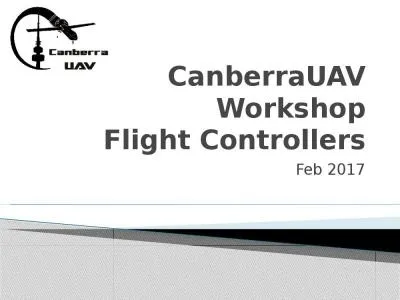 CanberraUAV Workshop Flight Controllers