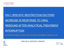 HIV-1  specific   restriction