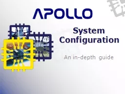 System Configuration An in-depth guide
