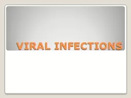 VIRAL INFECTIONS CONTENTS