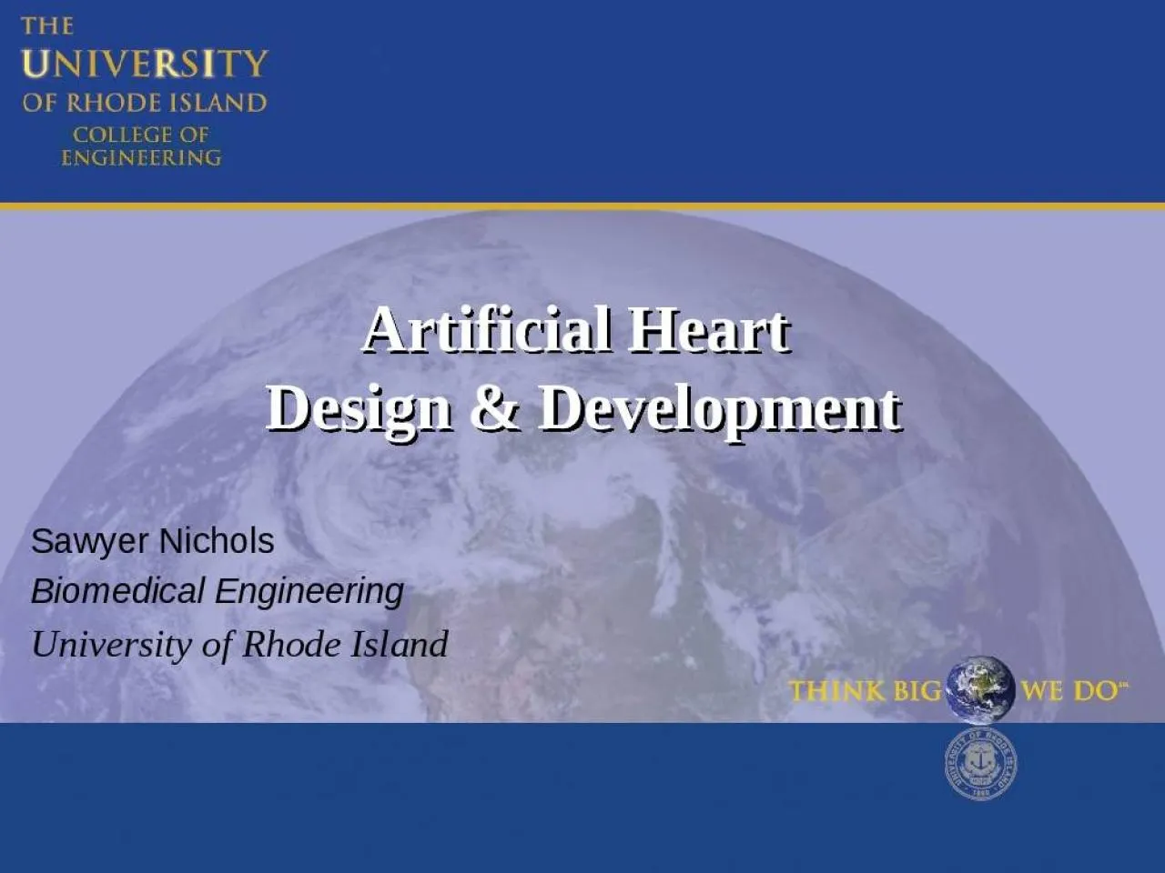 PPT-Artificial Heart Design