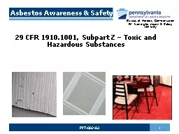 Asbestos Awareness & Safety