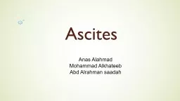 Ascites Anas   Alahmad