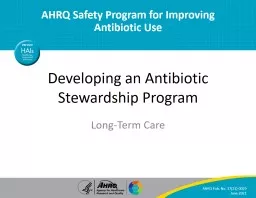 Developing an Antibiotic
