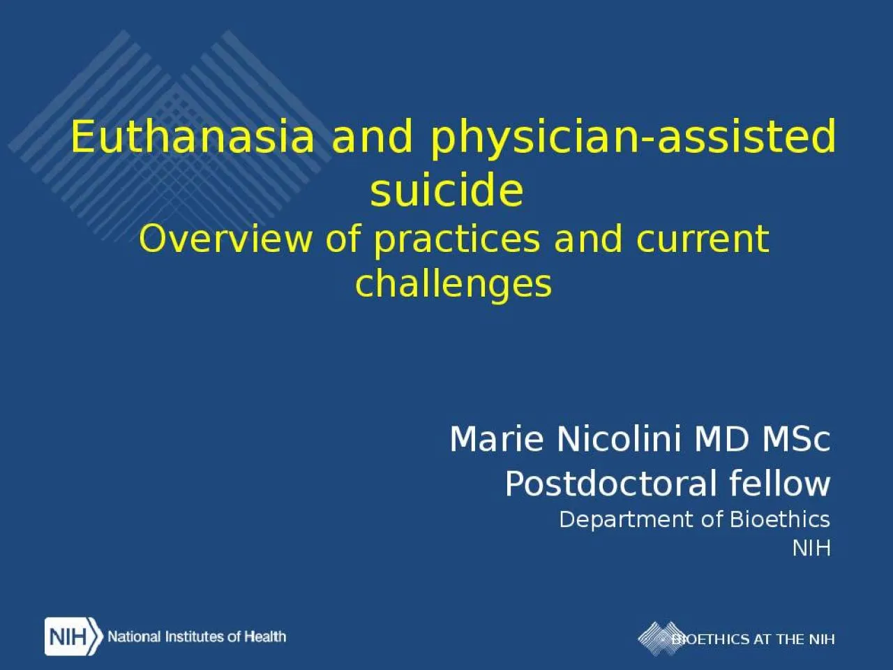 PPT-Euthanasia and physician-assisted suicide