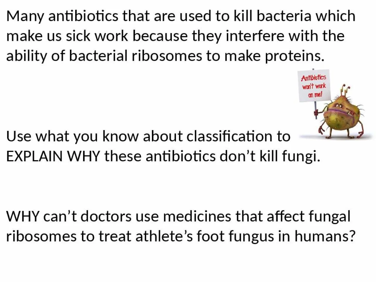 PPT-Many antibiotics that are used to kill bacteria