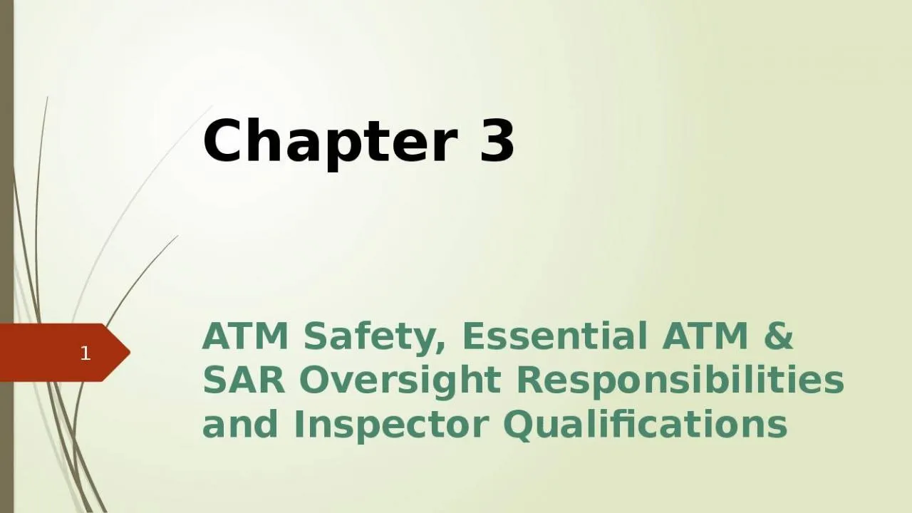 PPT-ATM Safety, Essential ATM