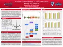 PPT-Machine-Aided Detection of Atrial Fibrillation through R-R Intervals