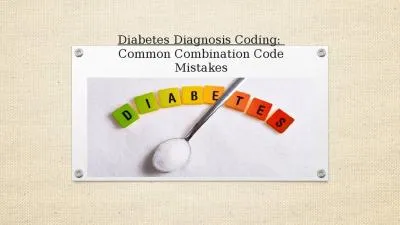 Diabetes Diagnosis Coding: