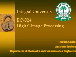 PPT-Integral University EC-024