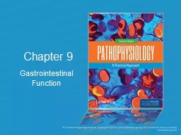 Chapter 9 Gastrointestinal Function