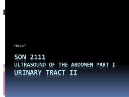 Ultrasound of the Abdomen part I