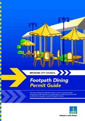 BRISBANE CITY COUNCILFootpath Dining Permit Guide