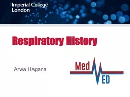 Respiratory History Arwa Hagana