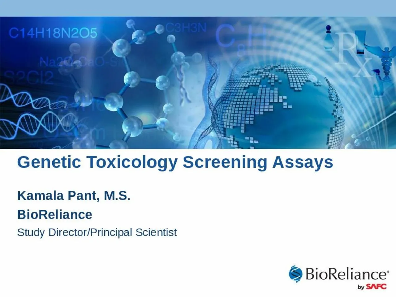 PPT-Genetic Toxicology Screening Assays