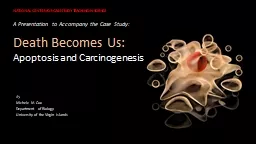 PPT-Death Becomes Us: Apoptosis and