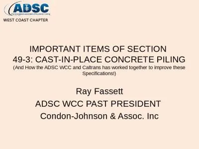 IMPORTANT ITEMS OF SECTION