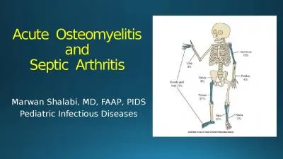 Acute   Osteomyelitis   and