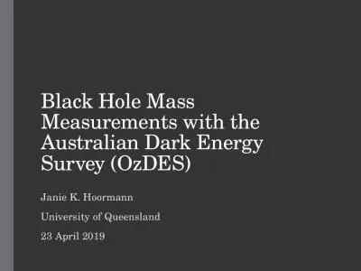 Black Hole Mass Measurements with the Australian Dark Energy Survey (OzDES)