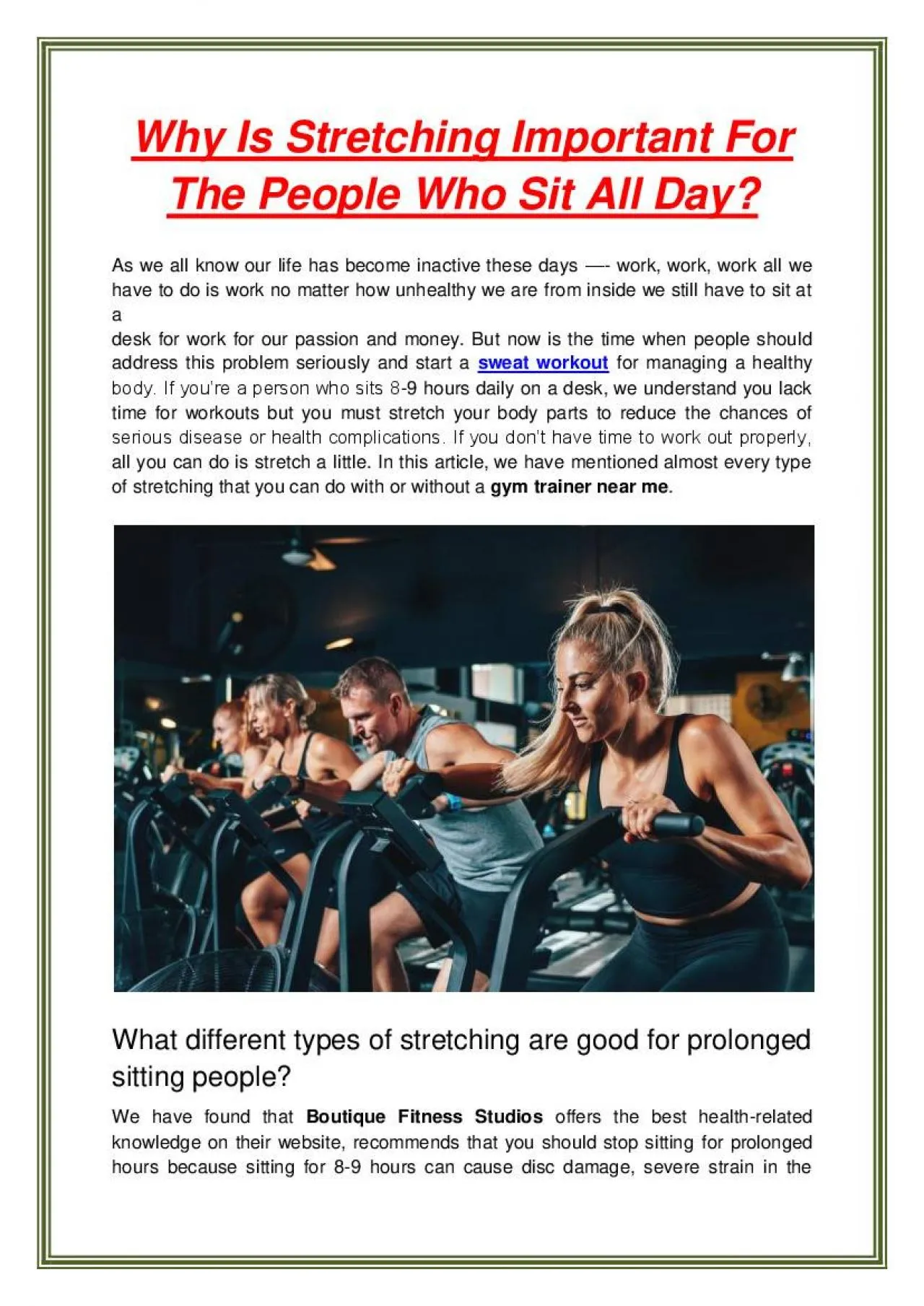 PDF-Why Is Stretching Important For The People Who Sit All Day?