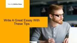 Use These Tips To Write Better Essays