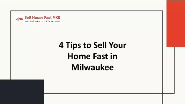 Tips to Sell a House Fast in Milwaukee | Sell House Fast MKE