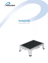 footstools& transfer cart