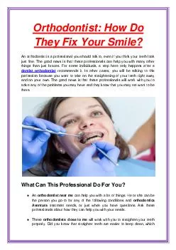 Orthodontist: How Do They Fix Your Smile?